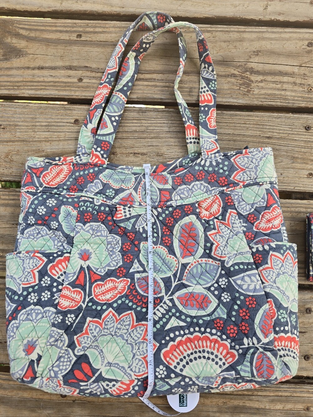 Vera Bradley Quilted Floral Tote in Nomadix Floral - Picture 3 of 12